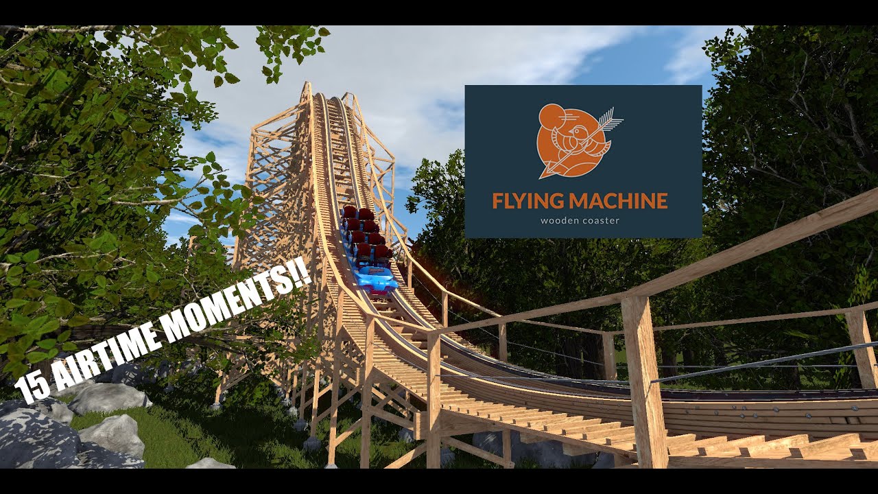 FLYING MACHINE (gravity group coaster concept)-No limits2-