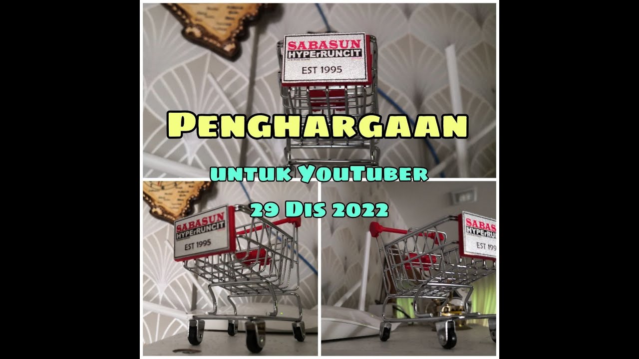 SABASUN HYPErRUNCIT MENGHARGAI USAHA YOUTUBER MEMPROMOSI PERNIAGAAN MELAYU TERENGGANU | 29 DIS 2022