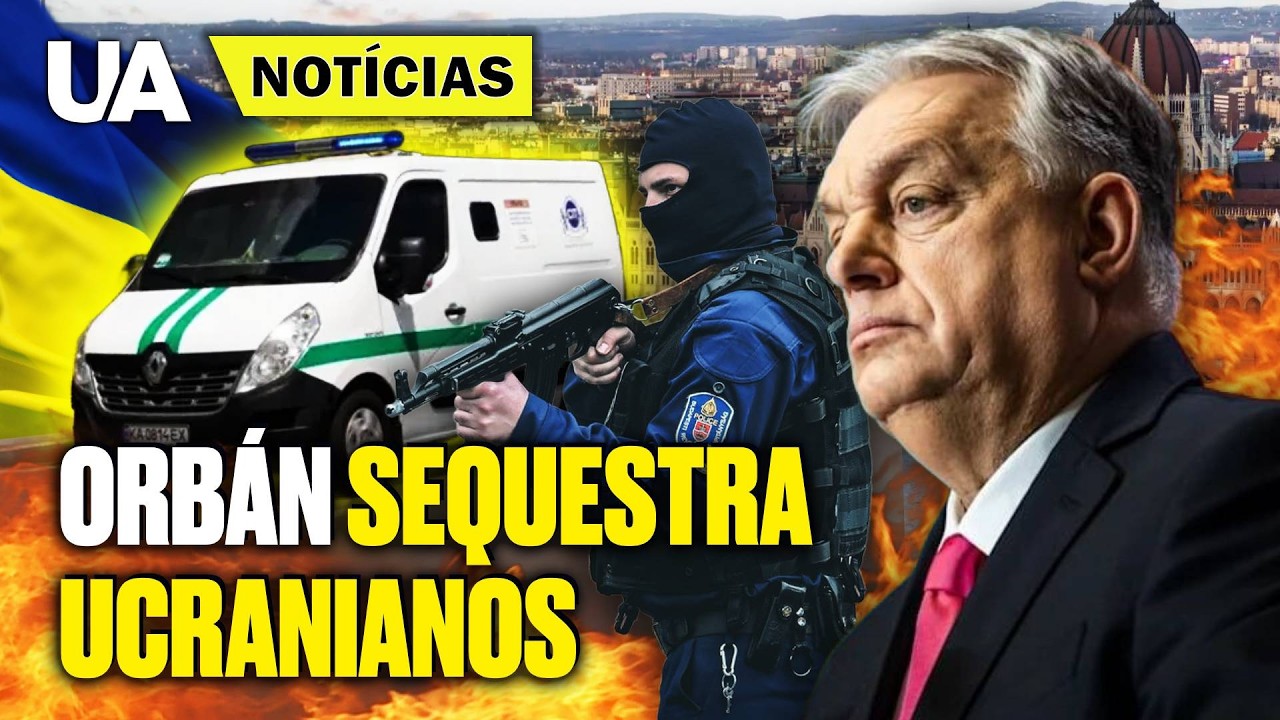 7 ucranianos de carro-forte SEQUESTRADOS em BUDAPESTE — AÇÕES ILEGAIS da Hungria contra a UCRÂNIA