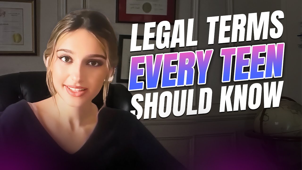 Legal Terms Every Teen Should Know | Understand Your Rights Like a Pro