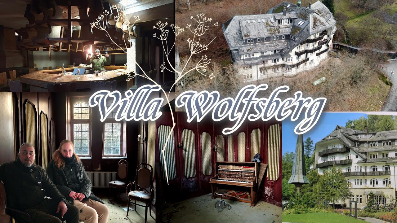 Villa Wolfsberg,🐺 die Kurklinik von 1909. Deutsches Kaiserreich.👑 #lostplace #urbex # Urban Explorer