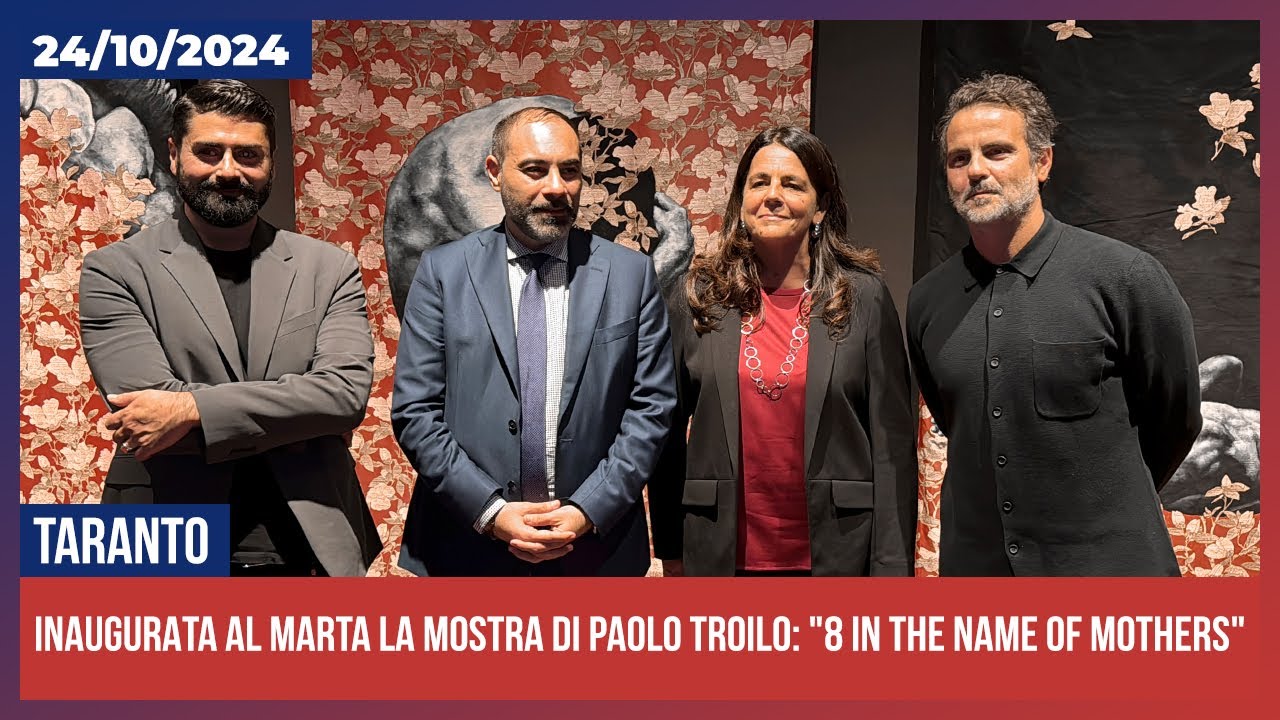Inaugurata al MArTA la mostra di Paolo Troilo: "8 in the Name of MOTHERs"