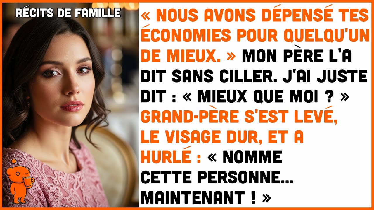 Papa a utilisé mes économies ailleurs — grand-père a tout révélé.