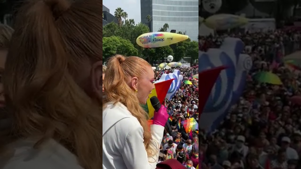 #Kabah presente en la #marchadelorgulloLGBT+ #cdmx #loveislove #unicable