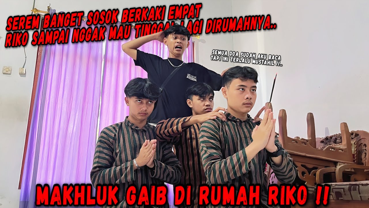 MISTERI RUMAH RIKO !! Kira-kira ada apa ya, sampai digangguin.