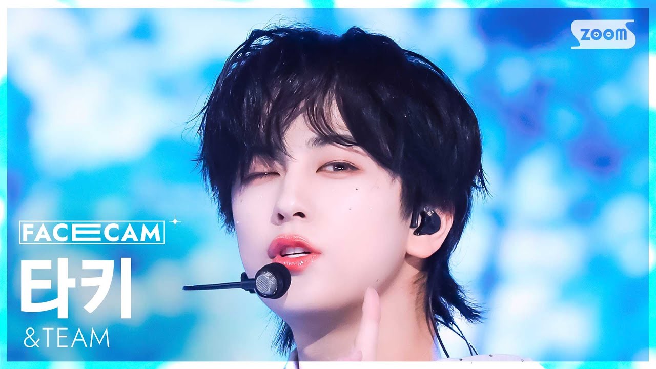 [페이스캠4K] 앤팀 타키 'Yukiakari (Korean ver.)' (&TEAM TAKI FaceCam) @SBS Inkigayo 250126
