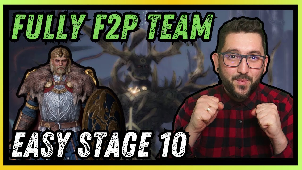 💥 EVERYONE Can Build This F2P Team 💥 Master Of Death 10 F2P Team GUIDE | King Arthur: Legends Rise