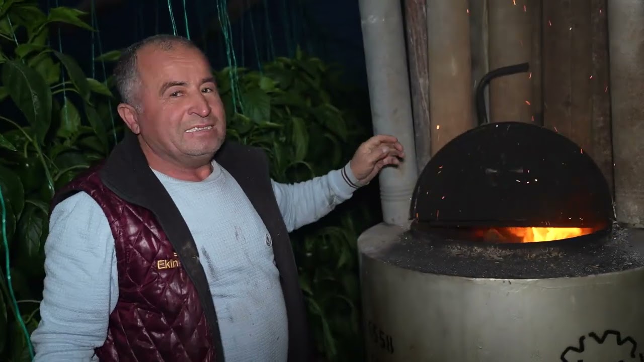 Sera üreticisinin don nöbeti tarih oldu