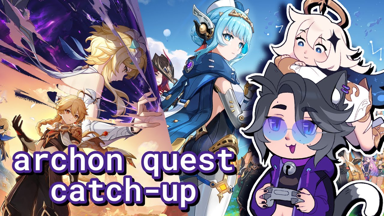 genshin AQ catch-up! a space and time for you + nod krai prelude - stream VOD