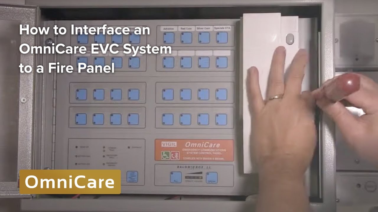 How to Interface an OmniCare Emergency Voice Communication (EVC) System to a Fire Panel