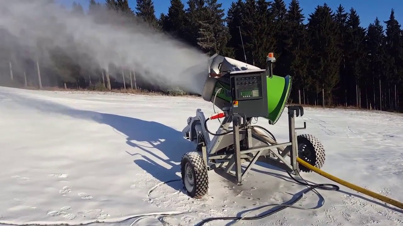 Skiarena Silbersattel - Beschneiung/Schneeproduktion am Fellbergplateau - Schneekanonen 29.11.2016