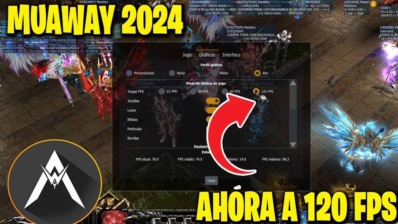 MuAwaY 120 FPS  | LA MEJOR EXPERIENCIA DE JUEGO !