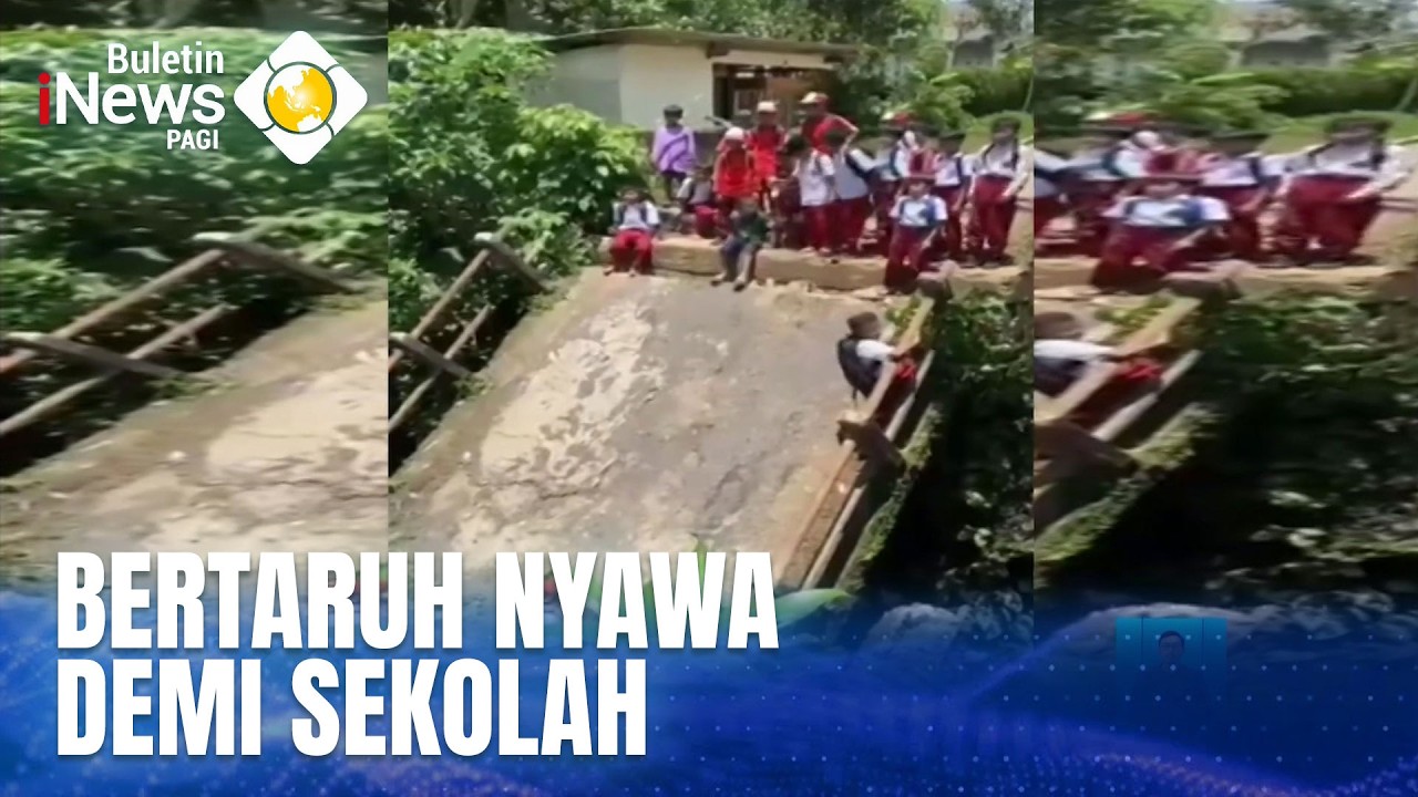 Bertaruh Nyawa Demi Sekolah | BULETIN iNEWS PAGI