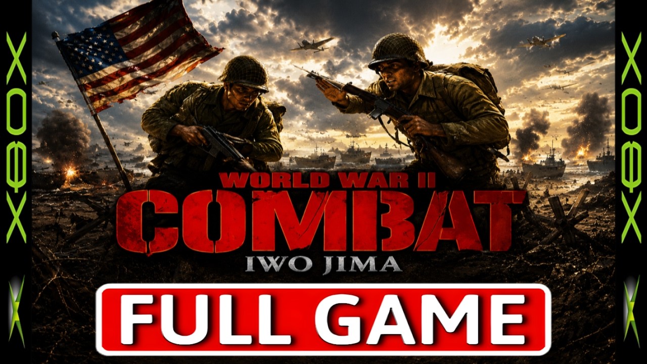 World War 2 Combat Iwo Jima - FULL GAME Walkthrough Longplay