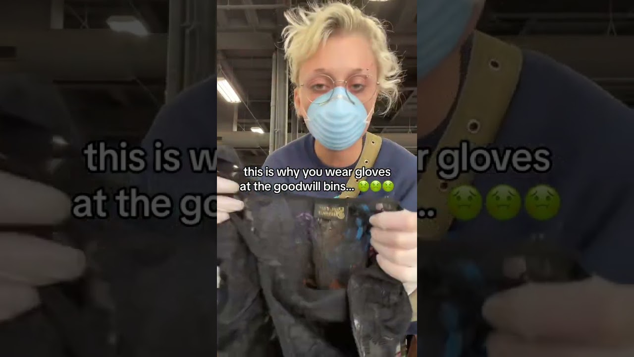 Вот почему нужно надевать перчатки у мусорных баков Goodwill 🤢 