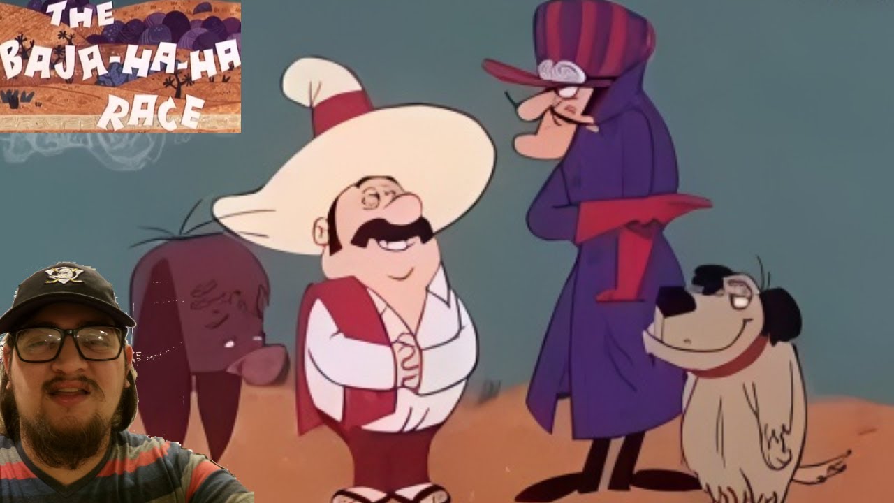 Wacky Races: The Baja‑Ha‑Ha Race (S1, E4a) – First Time Watching: Dick Dastardly Messed up!