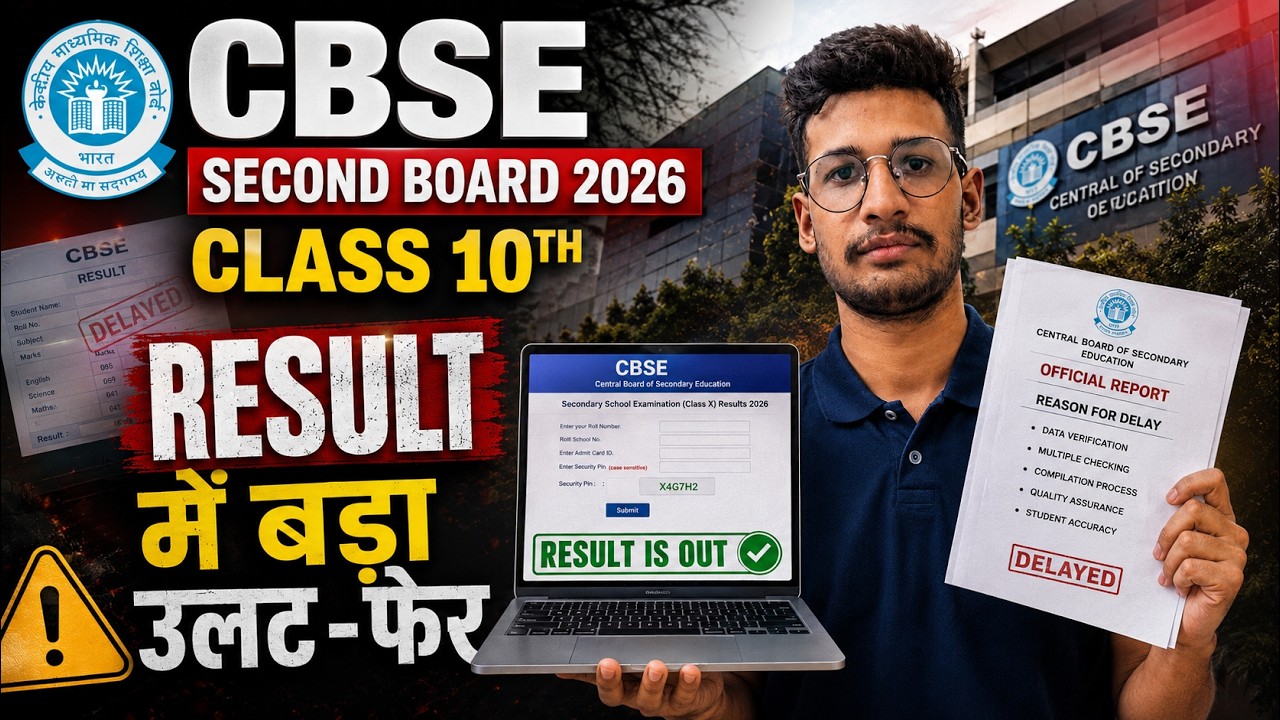CBSE Second Board Result 2026 Live Update | CBSE Second Board Exam Result 2026 Urgent Update