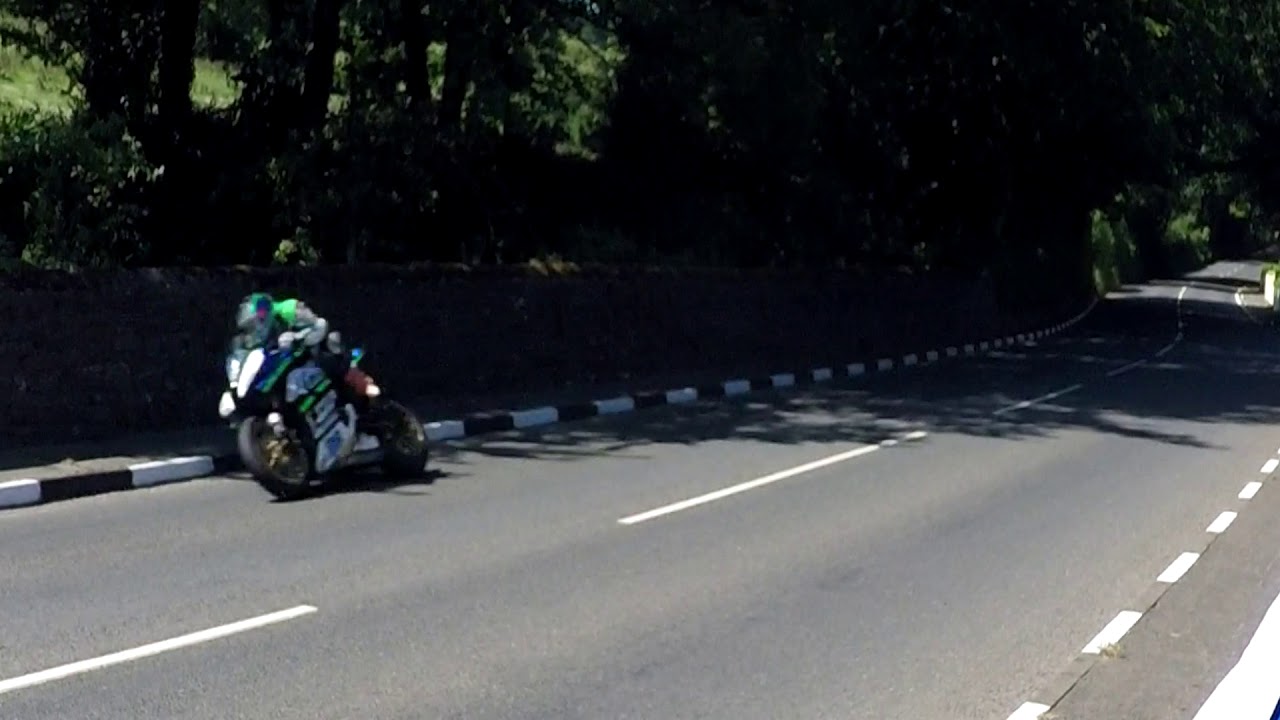 TT Supersport Race 2 June 6 2018 The View from Quarry Bends Rev 1