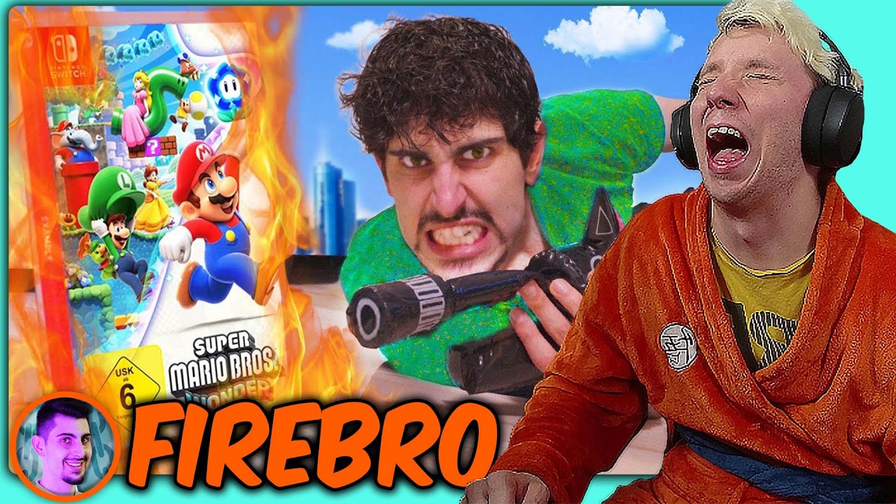 Paddy reagiert auf | Die größte Mario Bros Wonder Kritik ... | FireBro