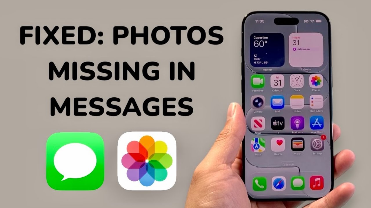 How To Fix Photos Missing in Messages After iOS 26 Update