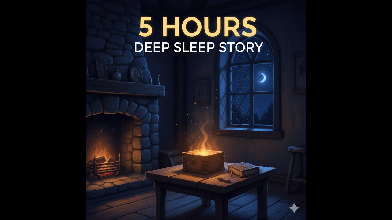 5 Hour Deep Sleep Story 🌙 Moonlight Over Willow Cottage Bedtime Story for Grown Ups