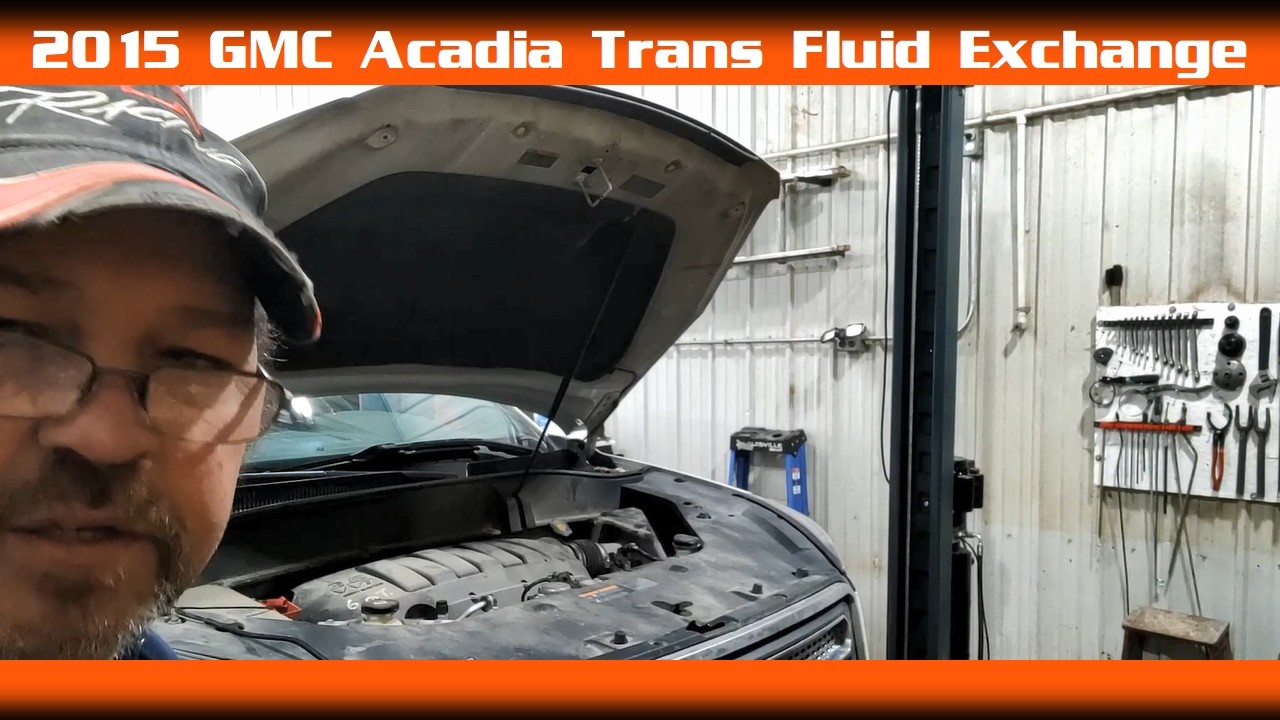 2015 GMC Acadia 3.6 Transmission Fluid Exchange Vevor ATF 20-DT #fail  #repair #autorepair #friday