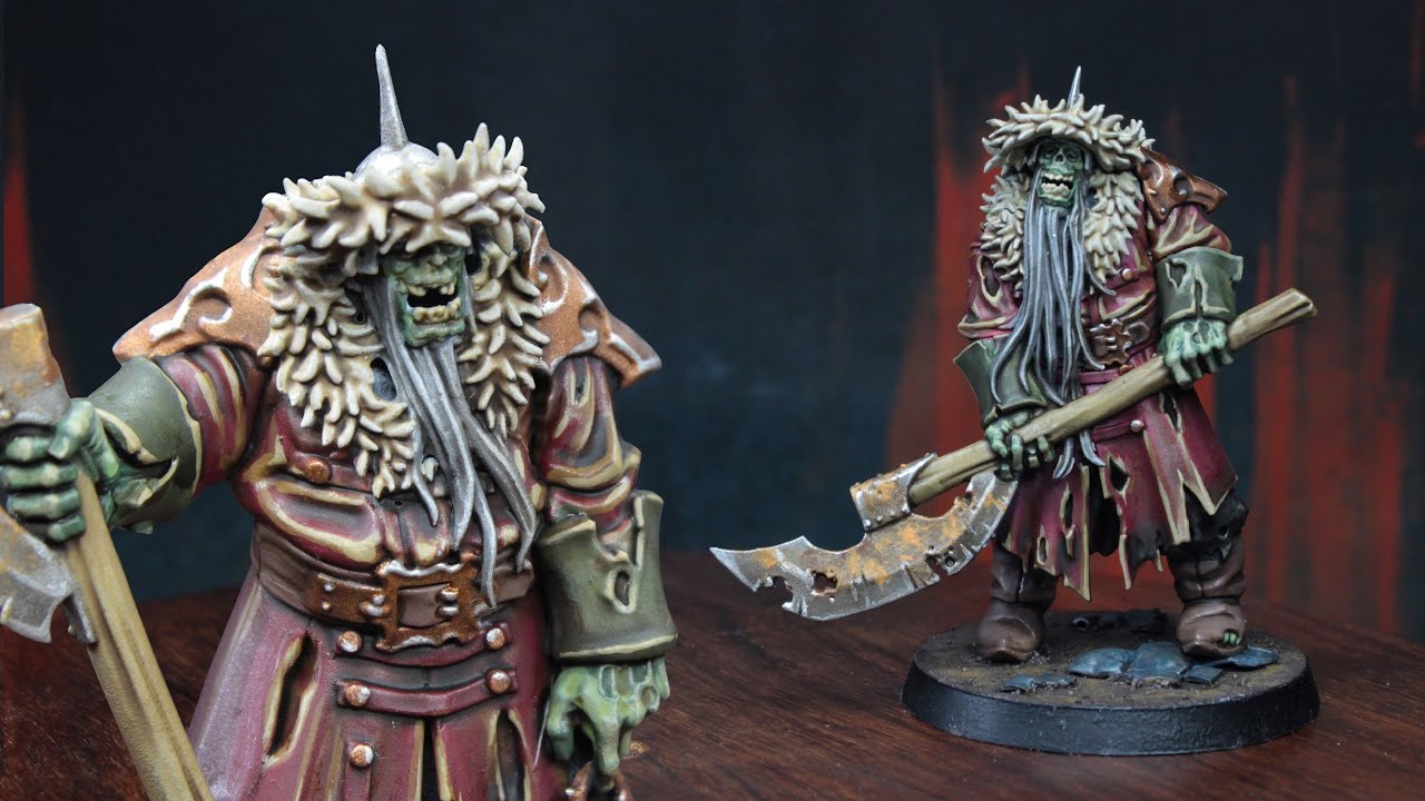 Speedpainting Warhammer Quest Cursed City: Korsagi Nightguard
