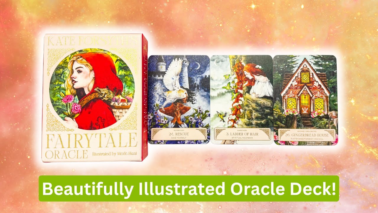 Kate Forsyth's Fairytale Oracle Deck Unboxing 🧚‍♀️✨🦉