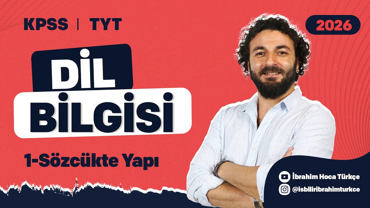 Sözcükte Yapı- Konu Anlatımı 1 ( Kök Bilgisi) | KPSS | TYT 