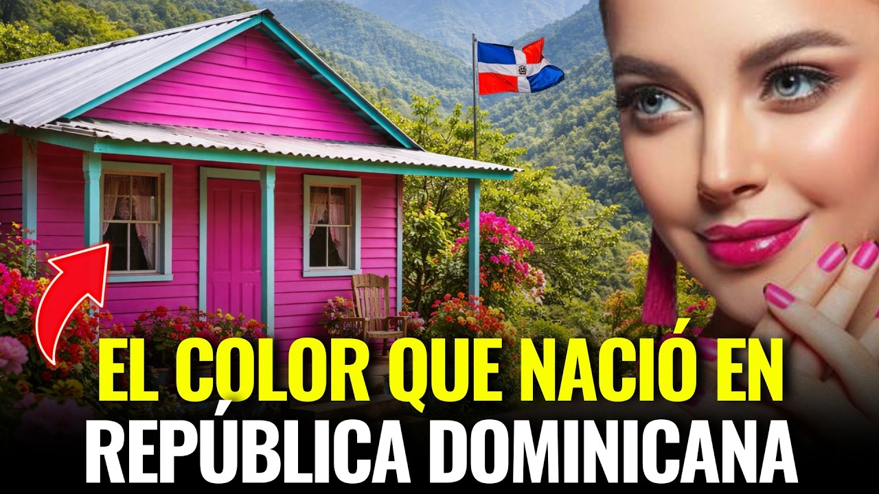 ¿EL COLOR FUSCIA NACIÓ EN REPÚBLICA DOMINICANA? 🇩🇴😳
