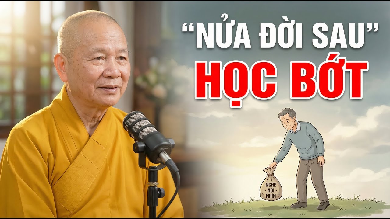 Tu Tại Gia: Nửa đời sau học cách bớt nghe bớt nói bớt nhìn để tâm thênh thang