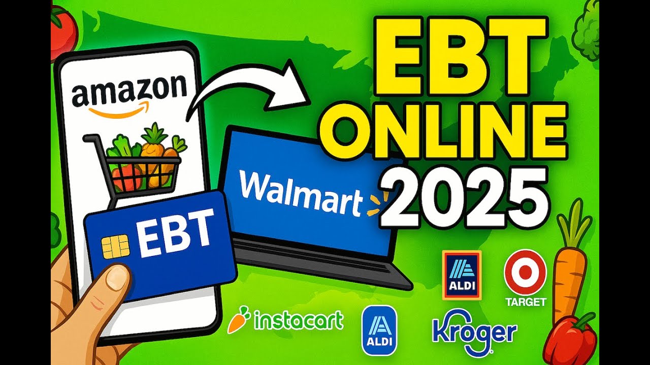 Используйте свою карту EBT онлайн &mdash; Amazon, Walmart и другие (Руководство на 2025 год)