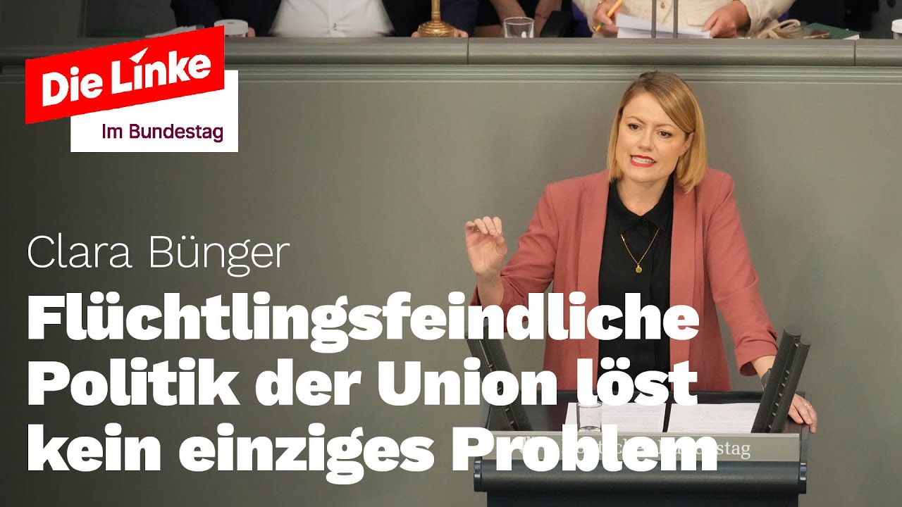 Fl&uuml;chtlingsfeindliche Politik der Union l&ouml;st kein einziges Problem