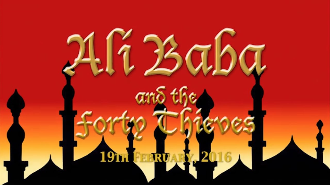 Ali Baba and the Forty Thieves – Great Bowden Village Panto – February 2016