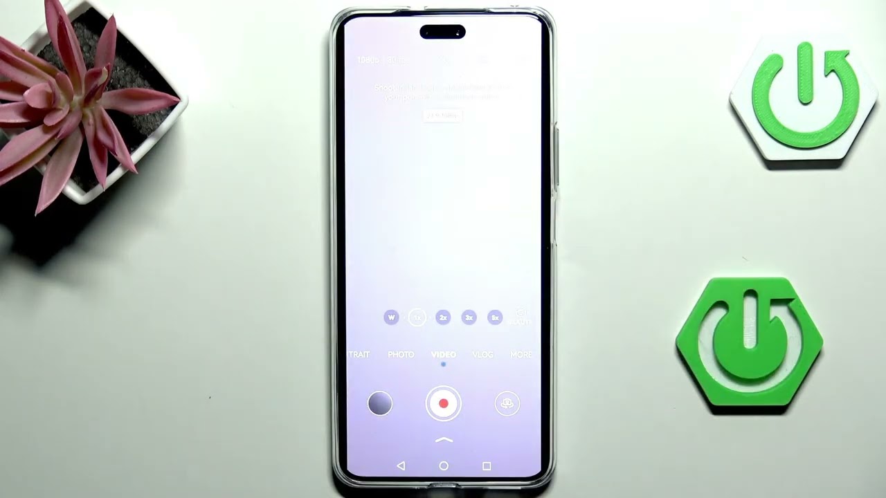 HUAWEI Nova 14 Pro – 비디오 해상도 변경 방법