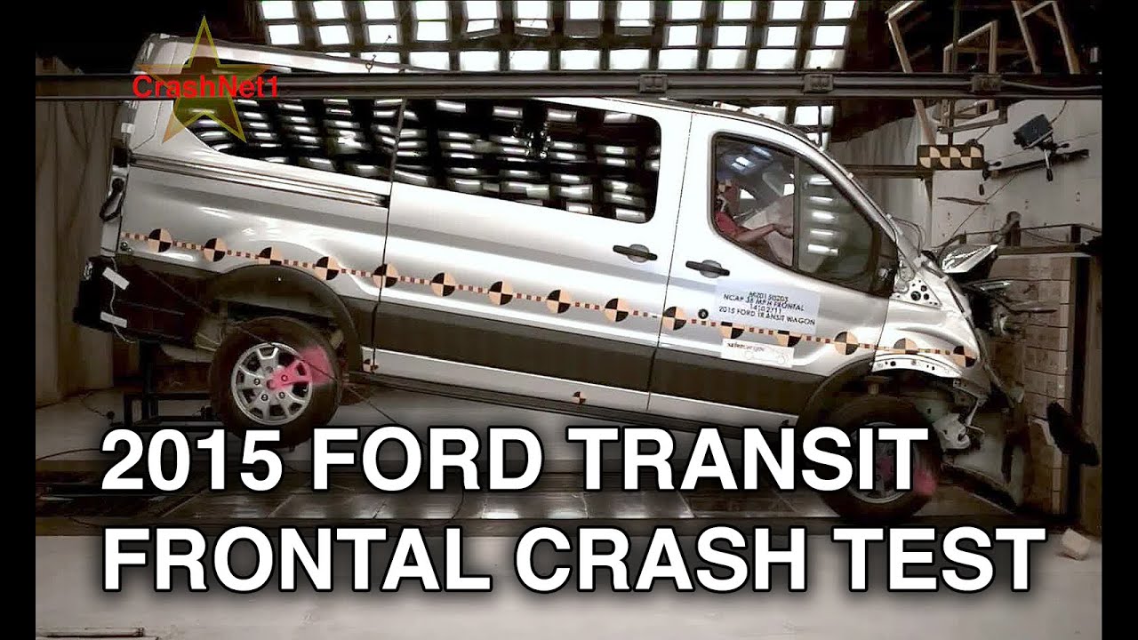2015 Ford Transit Van/Wagon Crash Test (Frontal Crash)