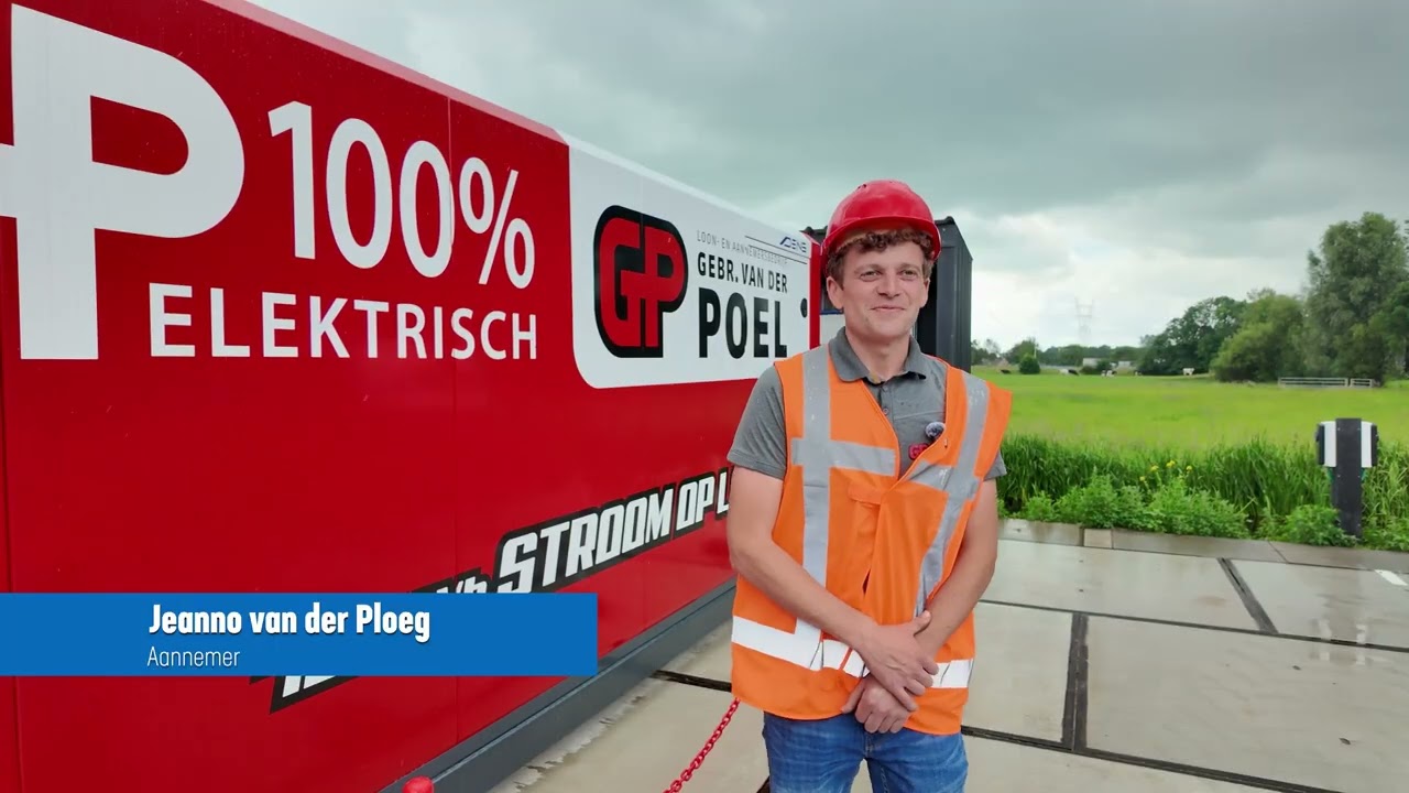Baggeren met elektrisch materieel. Hoe werkt het precies?