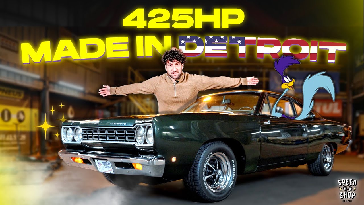 NASCAR DE 1969 : PLYMOUTH ROAD RUNNER, 425ch pour 3000$ - Benzin Speed Shop