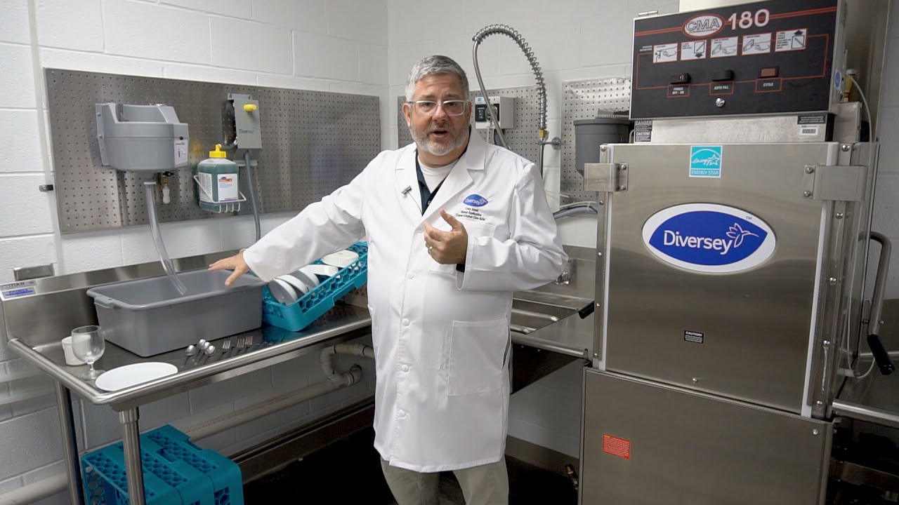 Ep: 55 Troubleshooting Dirty Ware Diversey 2 Minute Drill