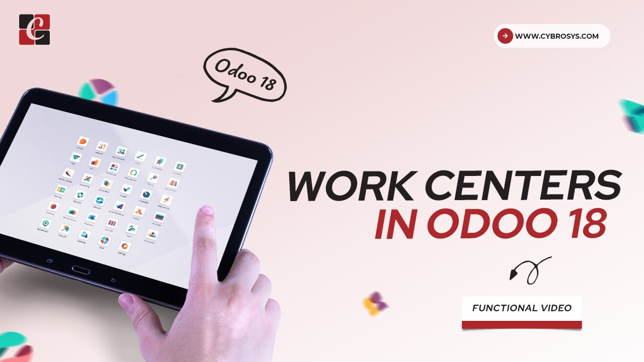 Рабочие центры в Odoo 18 Производство | Odoo 18 Учебные пособия по производству | Функциональные ...