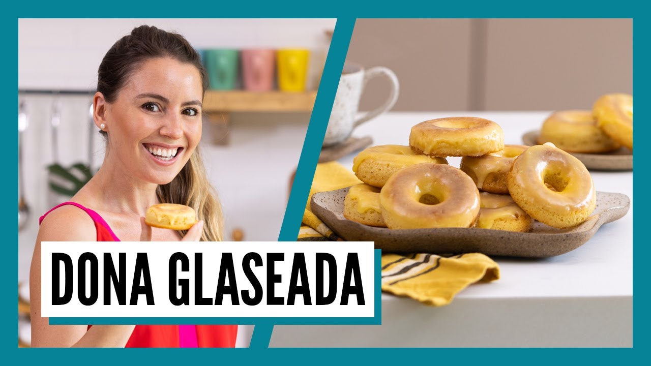 Cómo hacer Dona Glaseada 🍩 … fácil, saludable y delicioso!