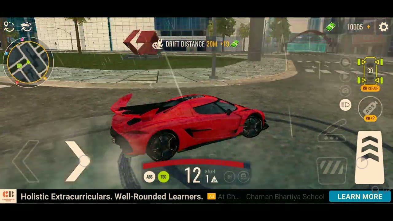 car driving