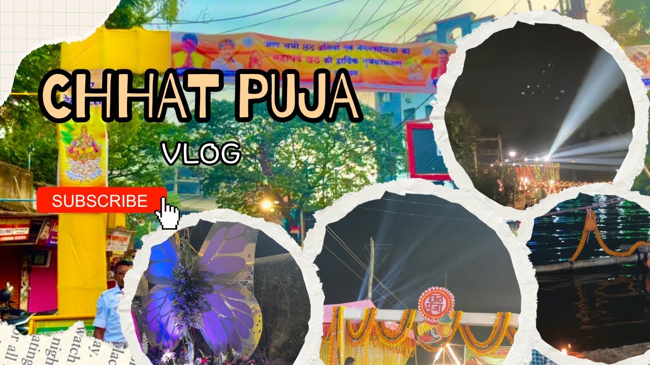 Chhat Puja special || vlog video || Dhanbad display || #explore #ytviral #youtube 