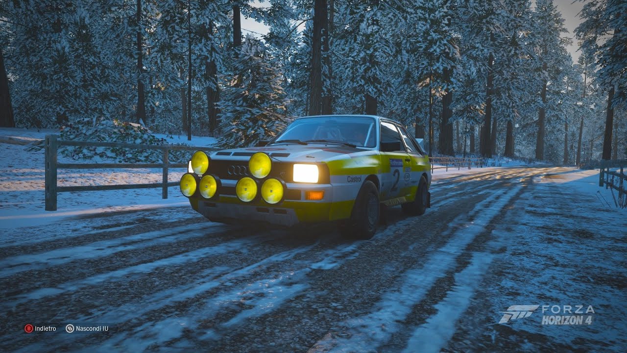 Tutorial Forza Horizon 4 - Rally Setup Audi Sport Quattro 1983