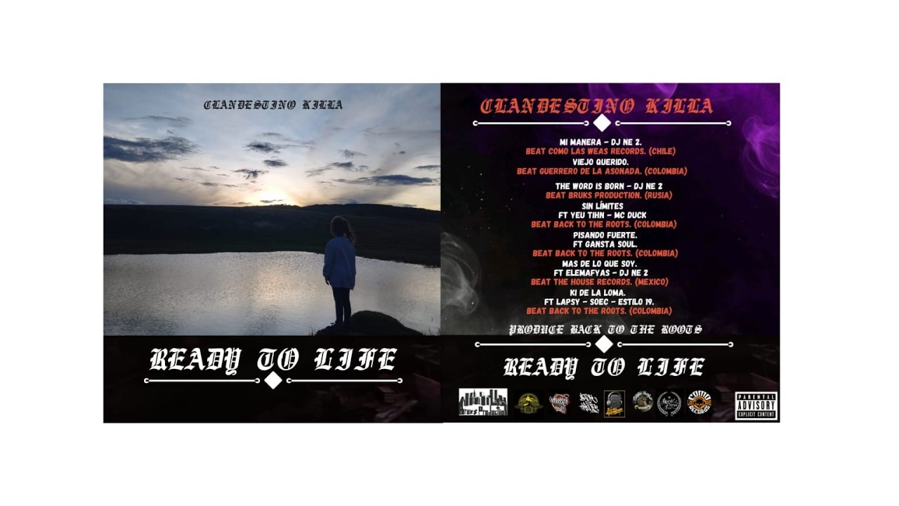 Clandestino Killa - Ready to Life (2026) , video lyric full album.