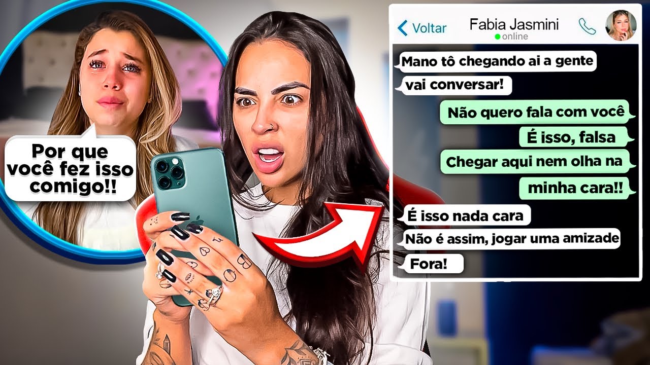 TROLLEI MINHA AMIGA COM UMA MÚSICA SOBRE FALSIDADE E ELA CHOROU!!