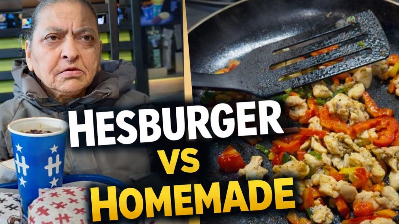 Hesburger Cravings 🍔 Grocery Shopping Aur Ghar Pe Chicken Sandwich Banaya