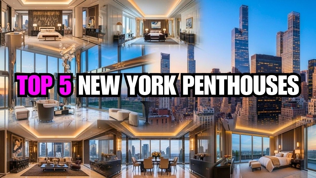 TOP 5 NYC Apartments Only Billionaires Can Afford | Apartment Luxe #Luxury