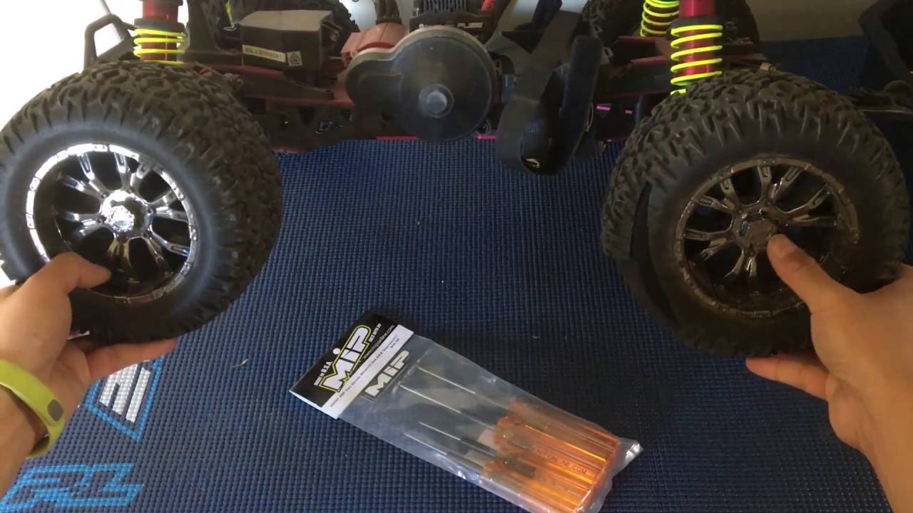 Racing2Learn: 1/8 Monster Truck: Losi LST XXL2-E Wheels, Tires, Unboxing MIP SAE Hex Drivers
