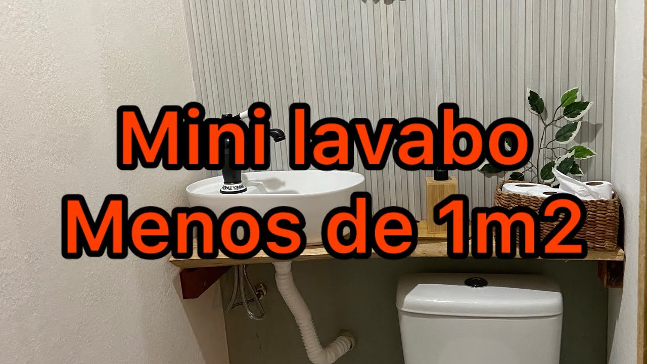 Mini lavabo de menos de 1m2 ( ficou pronto)